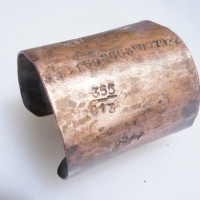 big PI copper cuff